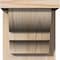 Ekena Millwork Ridgewood Smooth Corbel w/Backplate, Douglas Fir, 7 1/2"W x 8"D x 8"H COR08X08X08RID01SDF - alternate 4